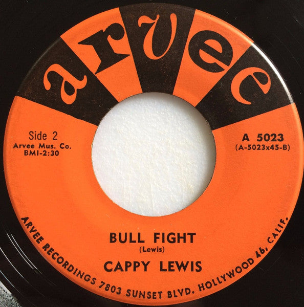 The Olympics / Cappy Lewis : Little Pedro / Bull Fight (7")