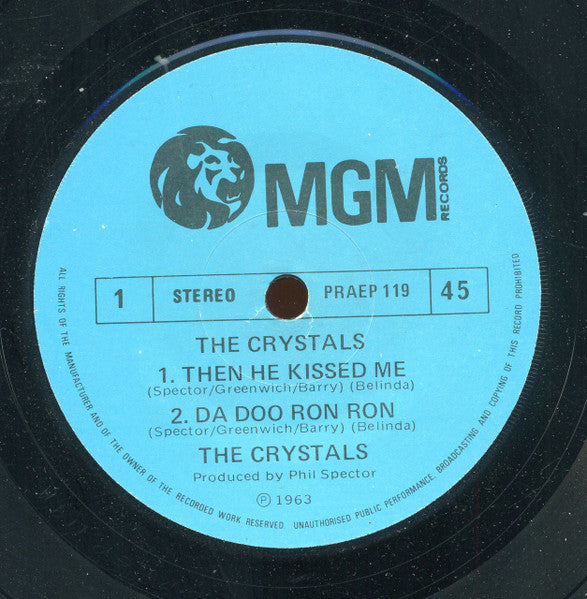 The Crystals : I Wonder (7", EP)
