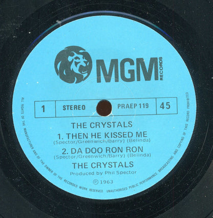 The Crystals : I Wonder (7", EP)
