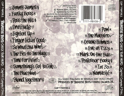Beastie Boys : Check Your Head (CD, Album, RE)