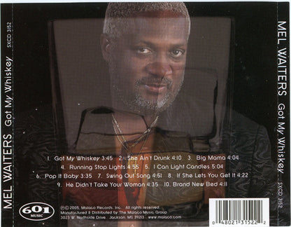Mel Waiters : Got My Whiskey (CD, Album)