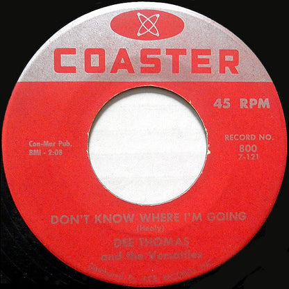 Dee Thomas And The Versatiles : In The Garden Of Love / Don't Know Where I'm Going (7")