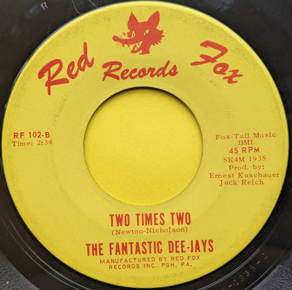 The Fantastic Dee-Jays : You're The One  (7", Single)