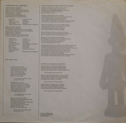 Richard Thompson : Across A Crowded Room (LP, Album, 53 )