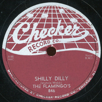 The Flamingos : The Vow / Shilly Dilly (Shellac, 10", Single)
