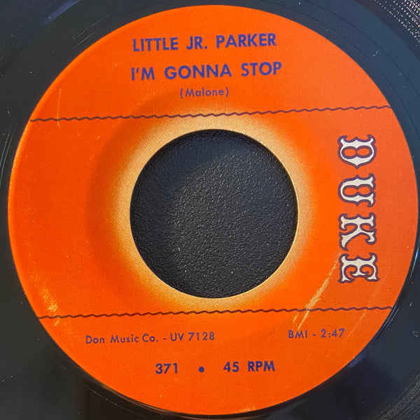 Little Junior Parker : Strange Things Happening / I'm Gonna Stop (7")