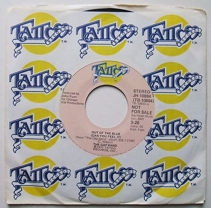 The Gap Band : Out Of The Blue (Can You Feel It) (7", Mono, Promo)