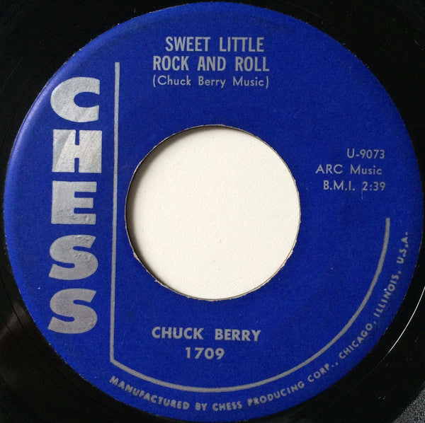 Chuck Berry : Sweet Little Rock And Roll / Joe Joe Gun (7", Single, Mono)