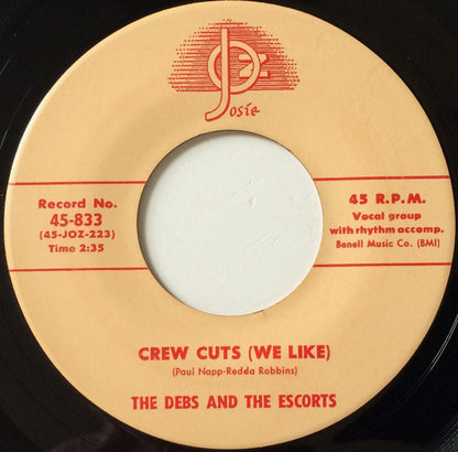 The Debs And The Escorts / The Pastels (10) : Crew Cuts (We Like) / Swingin' Sam (7")