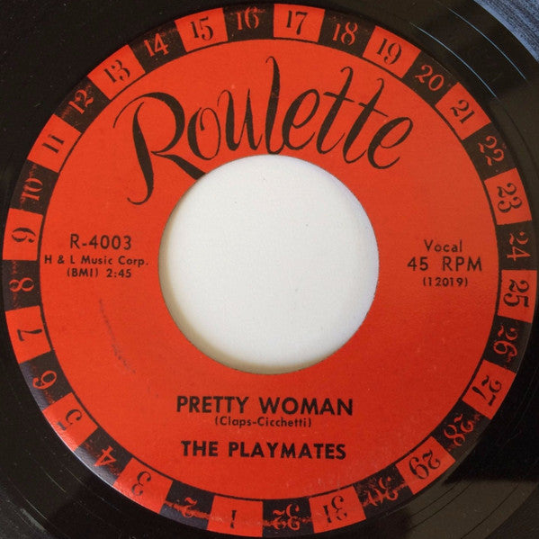 The Playmates : Barefoot Girl (7")