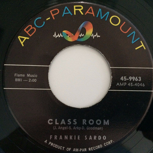 Frankie Sardo : Class Room / Fake Out (7")