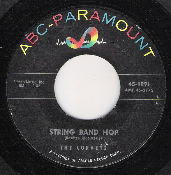 The Corvets (4) : String Band Hop (7", Single)