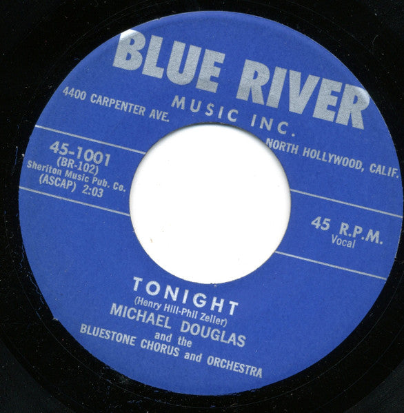 Mike Douglas : High On A Hill / Tonight (7", Single)