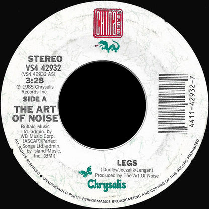 The Art Of Noise : Legs (7", Single, Styrene)