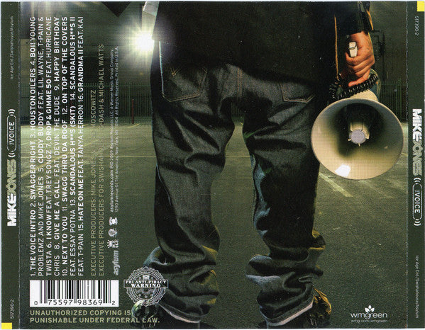 Mike Jones (2) : The Voice (CD, Album, Cle)
