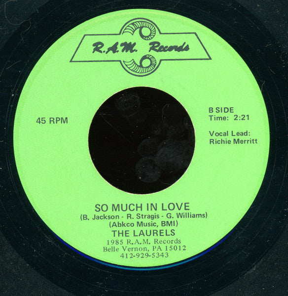 Laurels (2) : Honey I Love You / So Much In Love (7")