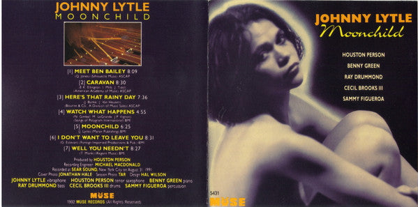 Johnny Lytle : Moonchild (CD, Album)