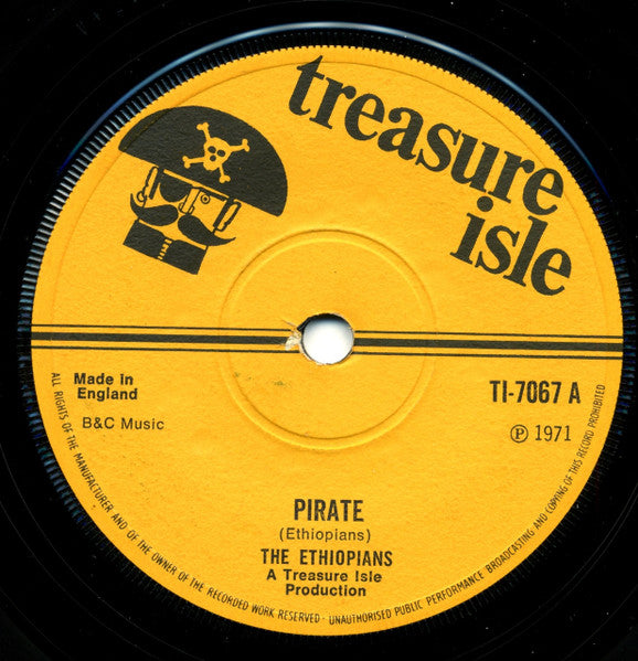The Ethiopians / Tommy McCook And The Soul Syndicate : Pirate (7", sol)
