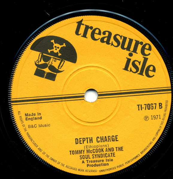 The Ethiopians / Tommy McCook And The Soul Syndicate : Pirate (7", sol)
