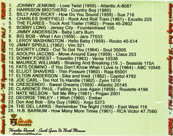 Various : Grandpa's Gully Rock Vol 2 (CD, Comp)