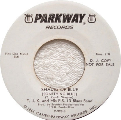 T. J. K. And His P. S. 13 Blues Band : Boo Goo Loo Baby  (7", Single, Promo)