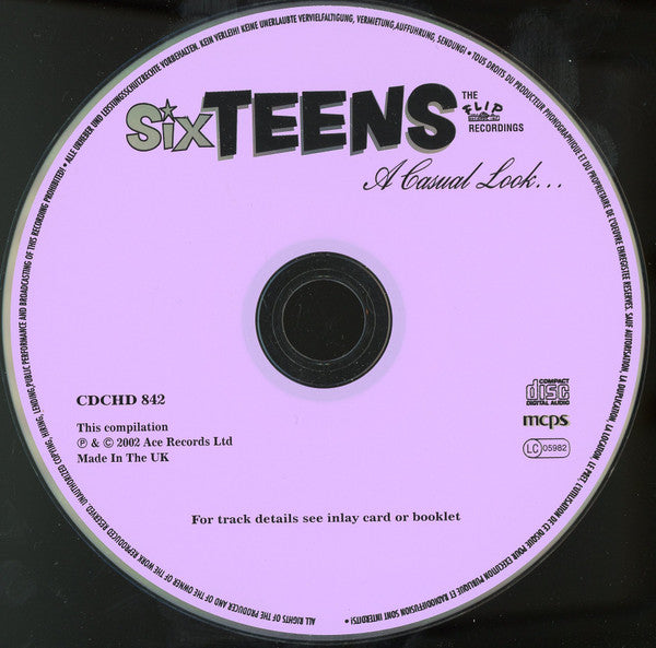 The Six Teens : A Casual Look: The Flip Recordings (CD, Comp)