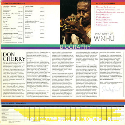 Don Cherry : Don Cherry (LP, Album, Promo, RE, Gat)