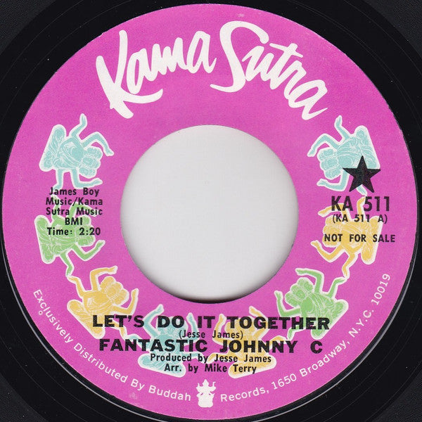 The Fantastic Johnny C : Let's Do It Together / Peace Treaty (7", Single, Promo, Styrene)