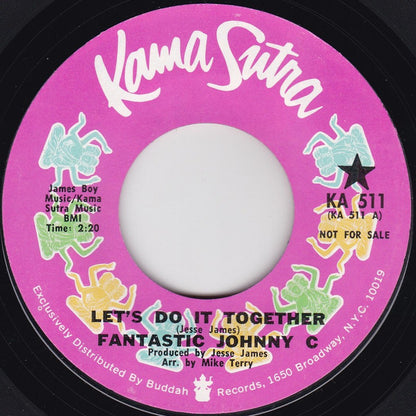 The Fantastic Johnny C : Let's Do It Together / Peace Treaty (7", Single, Promo, Styrene)