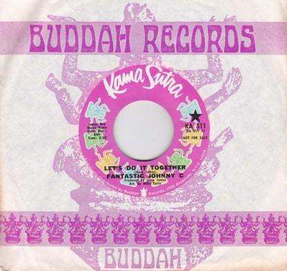 The Fantastic Johnny C : Let's Do It Together / Peace Treaty (7", Single, Promo, Styrene)