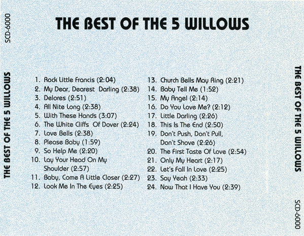 The 5 Willows : The Best Of The 5 Willows (CDr, Comp)