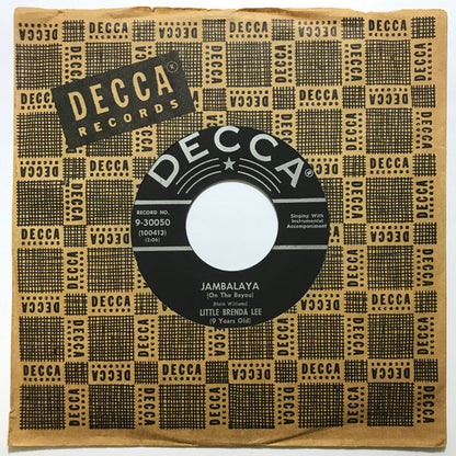 Brenda Lee : Jambalaya (On The Bayou) / Bigelow 6-200 (7", Single, Glo)