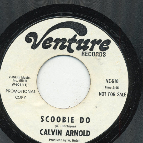 Calvin Arnold : Scoobie Do (7", Single, Promo)