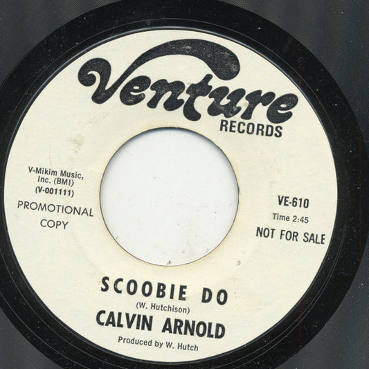Calvin Arnold : Scoobie Do (7", Single, Promo)