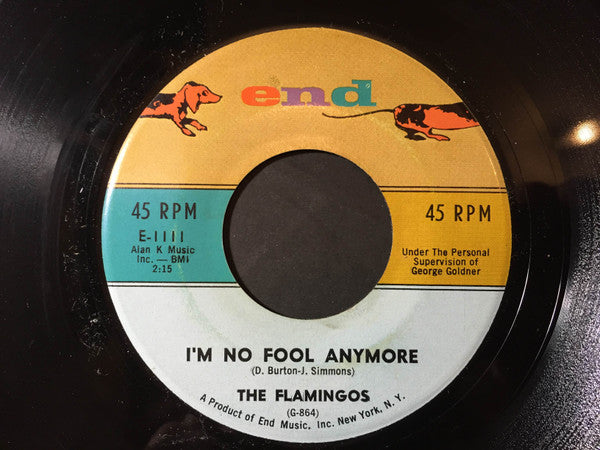 The Flamingos : It Must Be Love / I'm No Fool Anymore (7", Single)