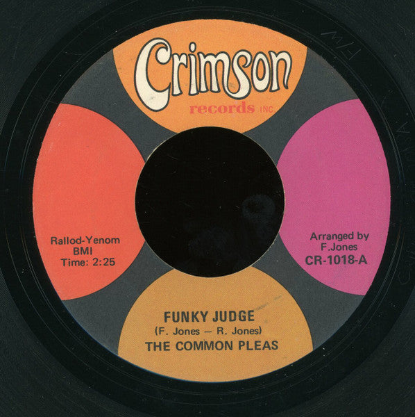 The Common Pleas : Funky Judge (7")