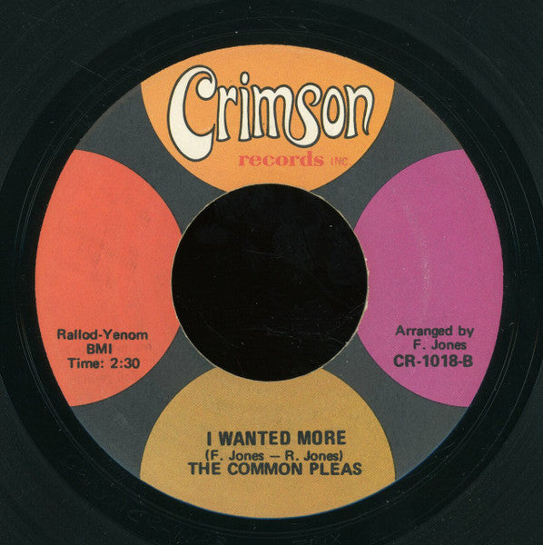 The Common Pleas : Funky Judge (7")