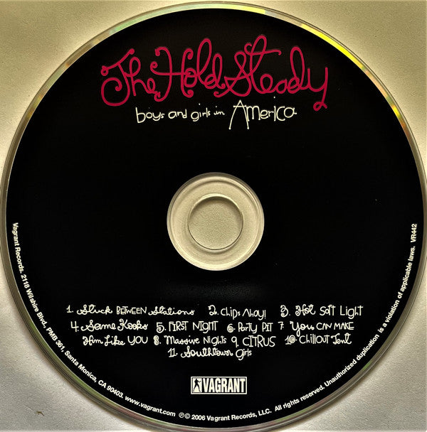 The Hold Steady : Boys And Girls In America (CD, Album)