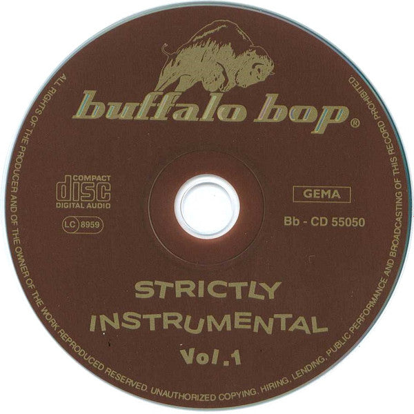 Various : Strictly Instrumental Vol. 1 (CD, Comp)