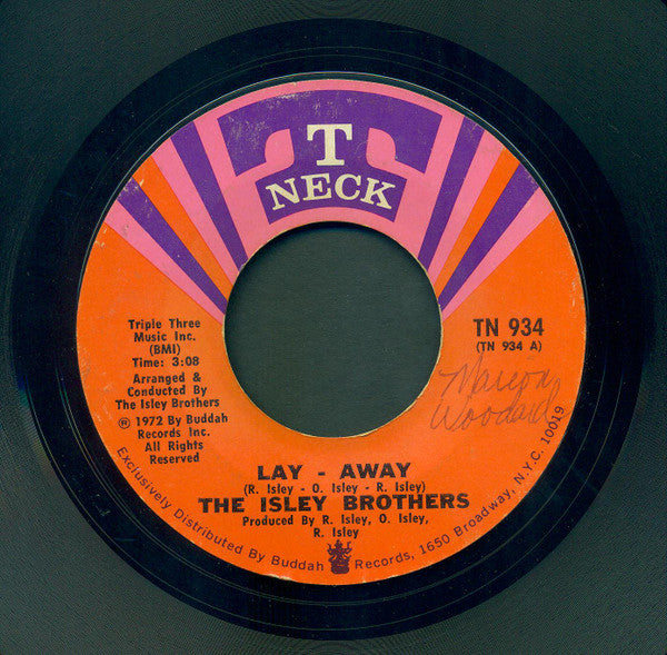 The Isley Brothers : Lay-Away / Feel Like The World (7", Single, ARP)