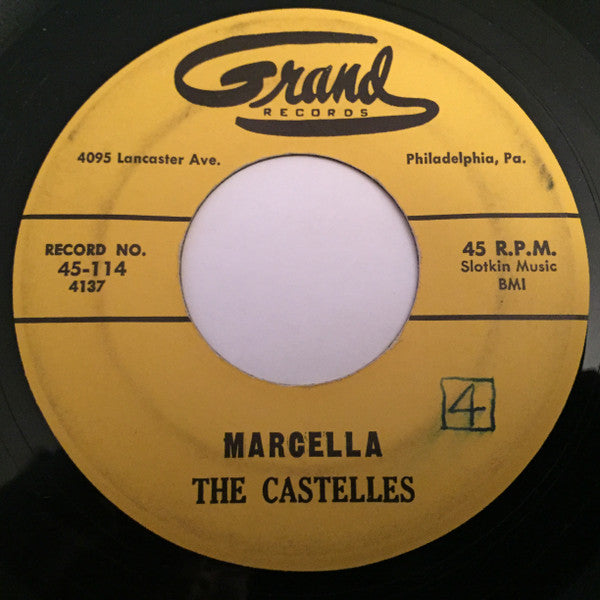The Castelles : I'm A Fool To Care / Marcella  (7", RP)