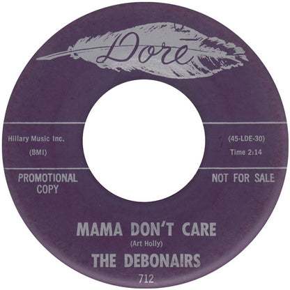 The Debonaires (7) : Everbody's Movin' (7", Single, Promo)