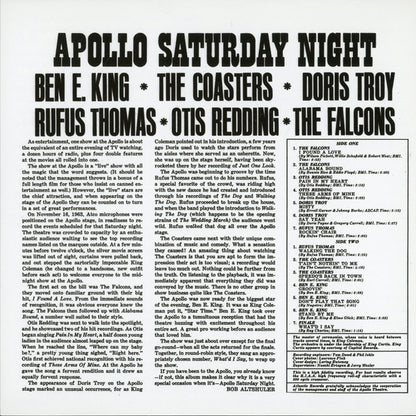Various : Apollo Saturday Night (CD, Album, RE)