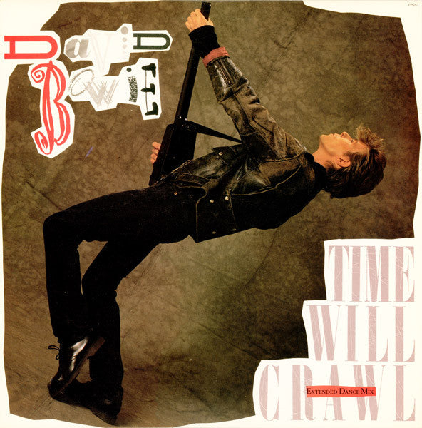 David Bowie : Time Will Crawl (Extended Dance Mix) (12", Single)