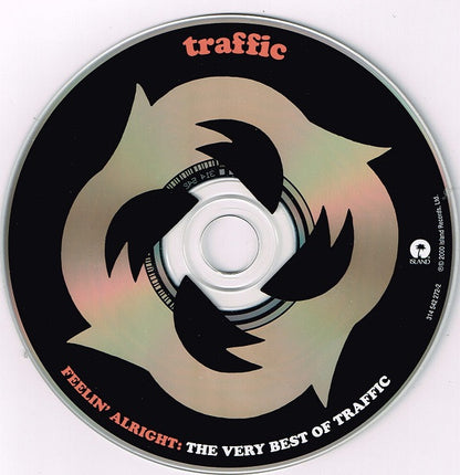 Traffic : Feelin' Alright: The Very Best Of Traffic (CD, Comp, Club, RM, UML)