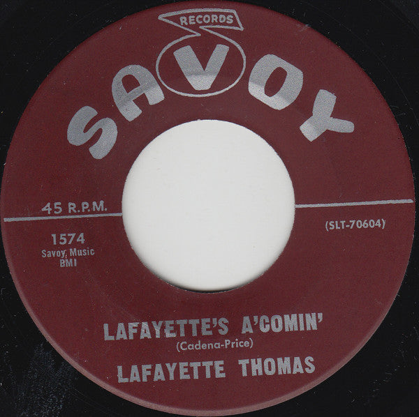 Lafayette Thomas : Please Come Back To Me (7", Single)