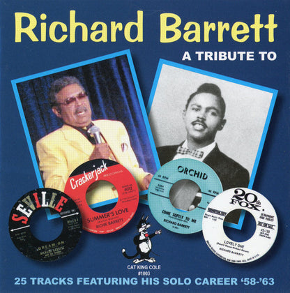Richard Barrett (5) : A Tribute To (CD, Comp)