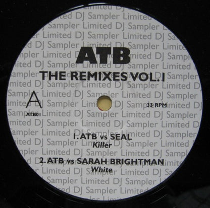 ATB : The Remixes Vol.1 (12", Ltd, Smplr, Unofficial)