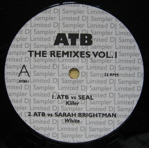 ATB : The Remixes Vol.1 (12", Ltd, Smplr, Unofficial)