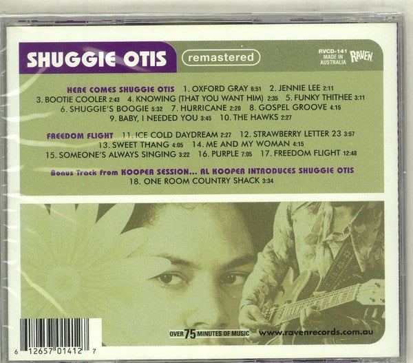 Shuggie Otis : Here Comes Shuggie Otis / Freedom Flight (CD, Comp, RM)